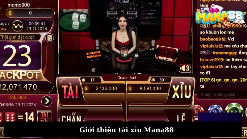 Giới thiệu tài xỉu Mana88